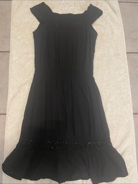 Charlotte Solnicki Black Dress